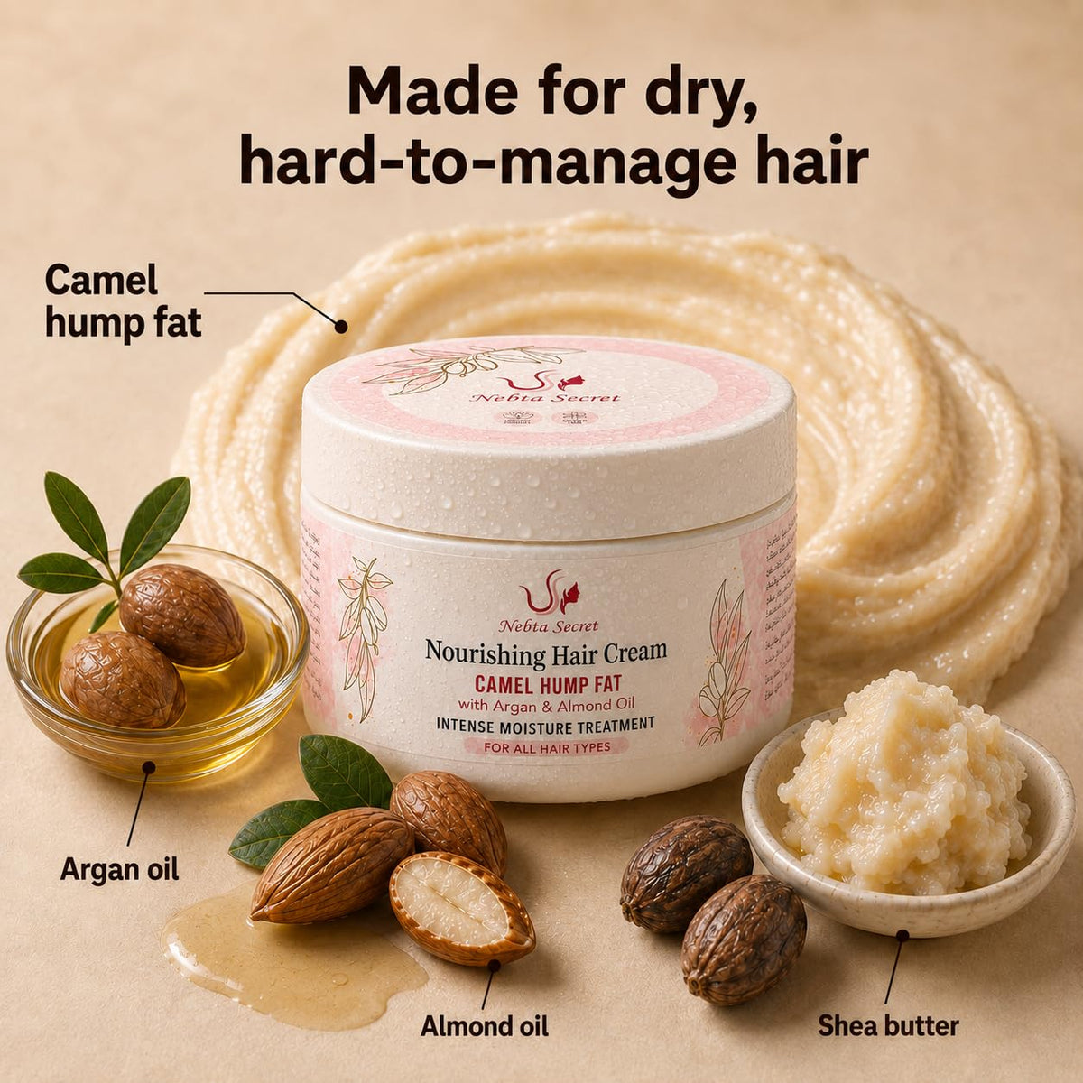 Nebta Secret Nourishing Hair Cream